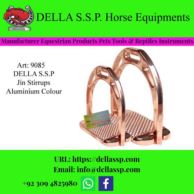 Jin Stirrup Colour Aluminium