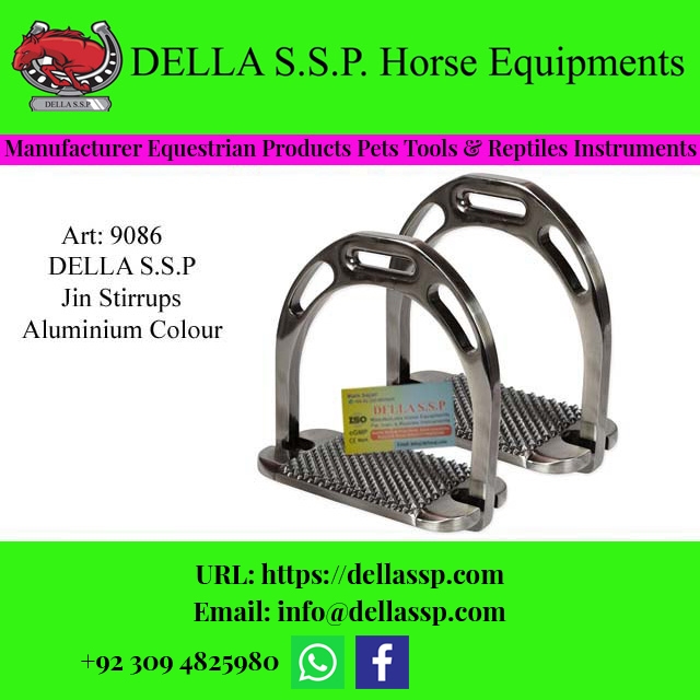 Jin Stirrups Colour Aluminium