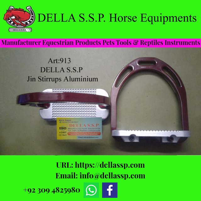 Jin Stirrups Colour Aluminium