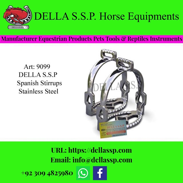 Spanish Stirrups Stainless Steel