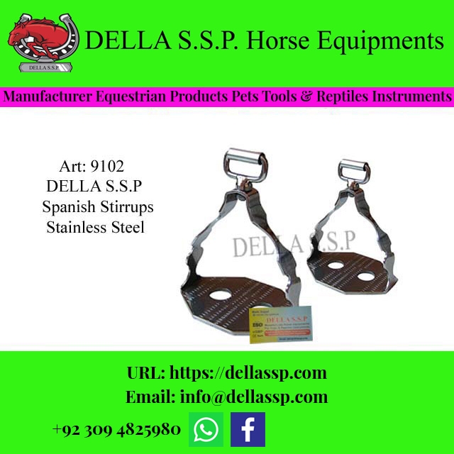 Spanish Stirrups Stainless Steel