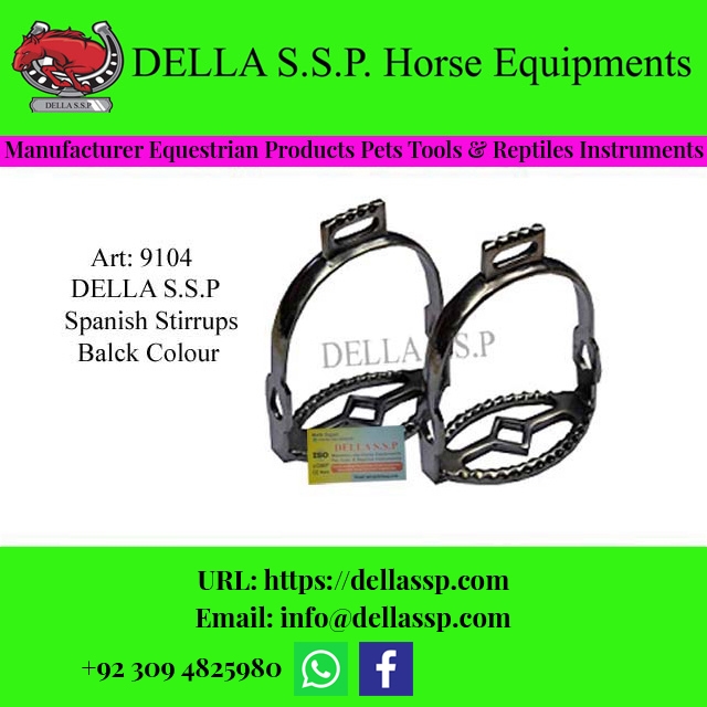 Spanish Stirrups Brass