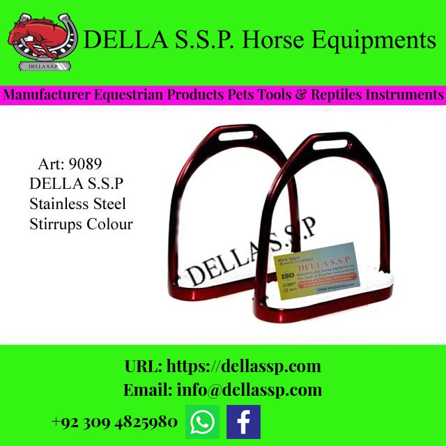 Stainless Steel Stirrups Colour