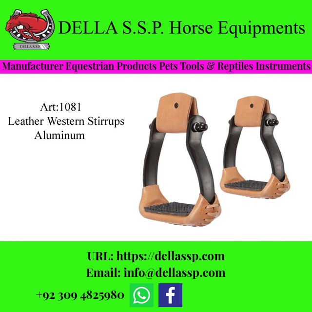 Western Stirrups Leather Colour