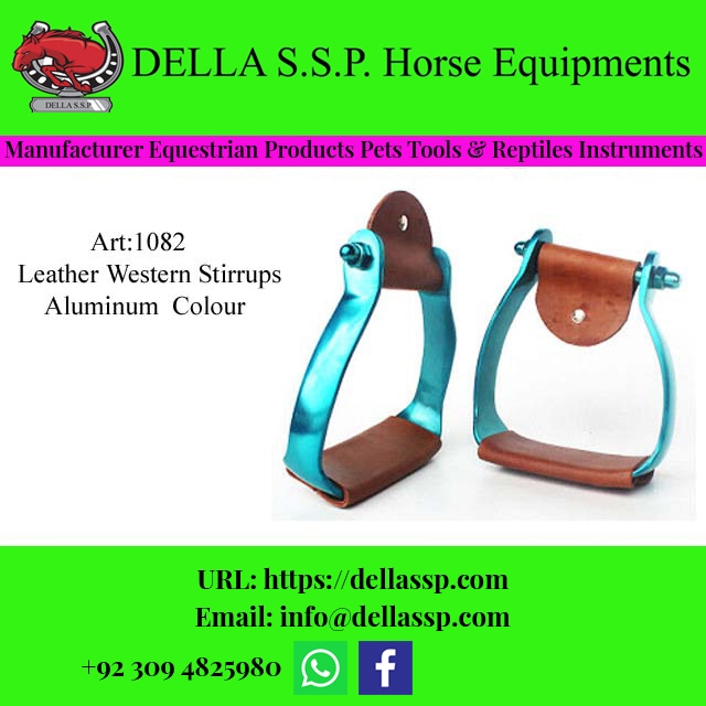 Western Stirrups Leather Colour